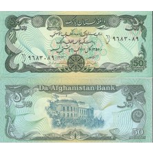 Emir Koleksiyon Coin & Paper Collection Afganistan 1991 Yılı 50 Afghanis Yabancı Kağıt Para Çil Unc Koleksiyon Para