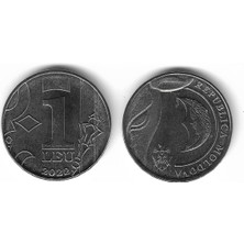 Emir Koleksiyon Coin & Paper Collection Moldova 2018 Yılı 1 Lei Çil Unc