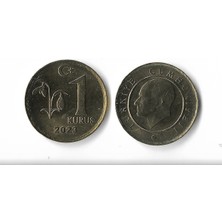 Emir Koleksiyon Coin & Paper Collection Türkiye 2023 Yılı Nadir Sene Madeni 1 Kuruş 1 Adet Çil Unc