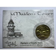 Emir Koleksiyon Coin & Paper Collection Kız Kulesi Istanbul Hatıra Madalyon Çil