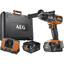 Odea Aeg Bsb 18C3BL-402C 18V Kömürsüz Darbeli Matkap 4.0 Ah