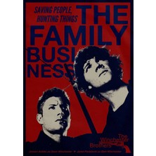 Taranist Poster - The Family Business Supernatural Dean Winchester Sam Winchester Afişi