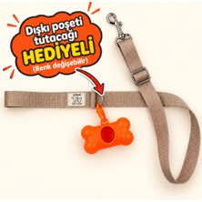 Aibar Premium Köpek Gezdirme Tasması - Dışkı Poşeti Tutacağı Hediyeli