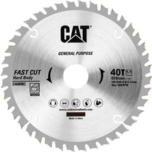 Odea Cat DA08002 184X30MM Ahşap Kesme Elmas, Daire Testere Bıçağı 40 Diş