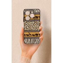 Vip Case Tecno Spark 20 Pro Uyumlu Afrika Safari Desenli Silikon Kılıf