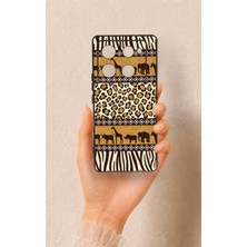 Vip Case Infinix Note 40 Pro Uyumlu Afrika Safari Desenli Silikon Kılıf