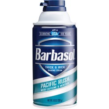 Barbasol Pacific Rush Caffeine + Menthol Ferahlatıcı Tıraş Kremi 283GR