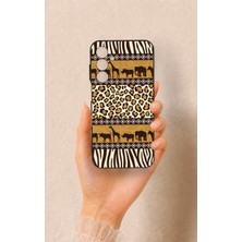 Vip Case Samsung A25 Uyumlu Afrika Safari Desenli Silikon Kılıf