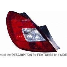 Tyc Opel Corsa Arka Stop 5 Kapı Sol 2006 (Oem No:  93189098)