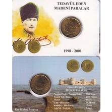 Emir Koleksiyon Coin & Paper Collection Türkiye 1997 Yılı Tedavül 5000 Lira Çil Özel Renkli Kapamasında Unc