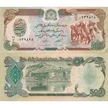 Emir Koleksiyon Coin & Paper Collection Afganistan 500 Afghanis Yabancı Kağıt Para Çil Unc Koleksiyon Para