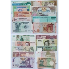 Emir Koleksiyon Coin & Paper Collection Farklı Ülkeler Kağıt Para Seti Çil 20 Farklı Para 20 Farklı Ülke Çil Unc Koleksiyon Para