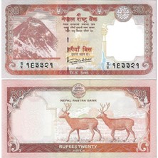 Emir Koleksiyon Coin & Paper Collection Nepal 2020 Yılı 20 Rupees Yabancı Kağıt Para Çil Unc Koleksiyon Para