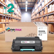 tonermax Samsung M3370 Muadil Toner Çipli MLTD203L 2'li 5.000 Sayfa