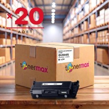 tonermax Samsung MLT-D204S Muadil Toner 20'li Paket (1 Koli) / M3325 / M3375 / M3825 / M3875 / M4025 / M4075