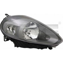 Tyc Fiat Punto 2010-2012 Evo Ön Far Elektrikli Motorlu Gri Sol (Oem No: 51937144)