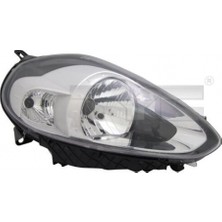 Tyc Fiat Punto 2010-2012 Evo Ön Far Elektrikli Motorlu Nikelaj Ledli Sol (Oem No: 51937143)