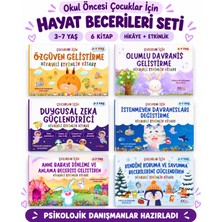 Kitza Yayınları Okul Öncesi Çocuklar Için 6 Kitap Içeren Hayat Becerileri Kitap Seti