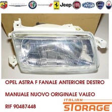 Tyc Opel Astra Ön Far Manuel Sağ 1991-1994 (Oem No:  90487448)
