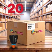 tonermax Hp Mfp 1602W Muadil Toner Çipli W1540X 20'li 5.000 Sayfa