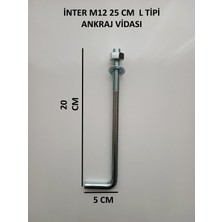 İnter Inter L Tipi Ankraj Vidası M12 25CM