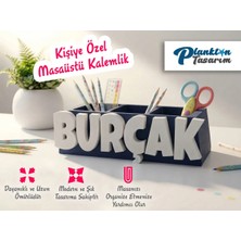 Plankton Tasarım Kişiye Özel Isimli Kalemlik, Masaüstü Kalem Organizeri