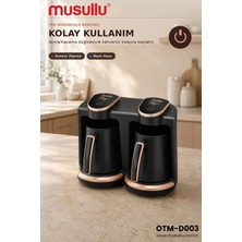 Musullu Ottoman Duo Kahve Makinesi OTM-D003