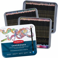 Derwent Chromaqua Suluboya Kalem Seti 72 Renk