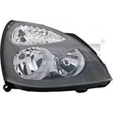 Tyc Renault Clio 2001-2005 Ön Far Elektrikli Gri Sol (Oem No: 7701057654)