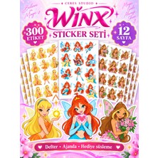 Ceres Studio Winx Sticker Seti – Defter, Ajanda ve Hediye Süsleme Etiketleri