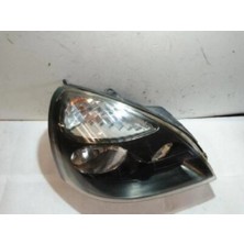 Tyc Renault Clio 2001-2005 Ön Far Elektrikli Siyah Sağ (Oem No: 7701054063)