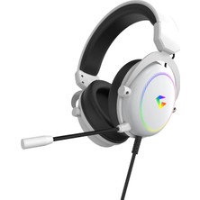 Gameagle Auralis 7.1 Rgb Kablolu Mikrofonlu Profesyonel Oyuncu Kulaklığı Beyaz