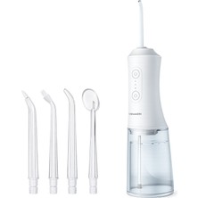 Venandin VN/DF-001 Dentflow Şarjlı Ağız Duşu 220 Ml, 3 Modlu, 4 Başlıklı, 45 Dakika - Beyaz