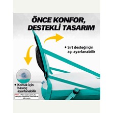 Şişme Sup Koltuğu – Paddle Board Koltuğu, Ayarlanabilir Sırt Destekli Suplimanı