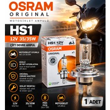 Osram Hs1 Original 12V 35/35W Motosiklet Far Ampulü Çift Devre Orijinal Kalite 1 Adet