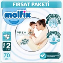 Molfix Oks Mini 70'li Bebek Bezi