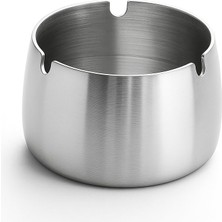 Busstier Gümüş Metal Küllük, Modern Tasarım Lüks Kül Tablası, Şık ve Zarif Dekoratif Masaüstü Küllük