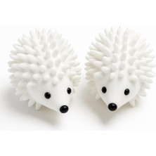 Busstier Kirpi Kurutma Topu, 2'li Set, Beyaz Renk, Pvc Malzeme, 9X7X7 Cm, Kırışıklık Önleyici, Stati