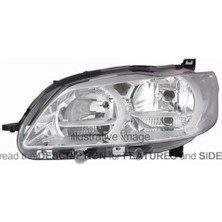 Tyc Peugeot 301 Ön Far Elektrikli Motorlu Sol 2011- (Oem No:  9675139080)