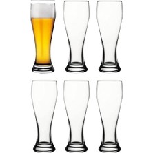 Kadıoğlu Ticaret Paşabahçe 42126 Weizenbeer & Pils Bira Bardağı 520 cc - 6 Adet