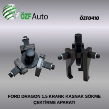 ÖZF Auto ÖZF0410 FORD 1.5 DRAGON KRANK KASNAK SÖKME ÇEKTİRME APARATI