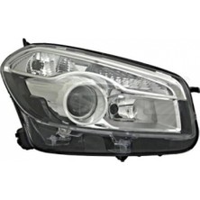 Tyc Nissan Qashqai Ön Far Elektrikli Motorlu Xenon Tıp Sağ 2010- (Oem No:  26010BR60B)