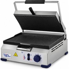 Tuğra Elektrikli Döküm Tost Makinesi Sanayi Tipi 12 Dilim Profesyonel Kullanım Ev Büfe