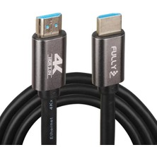 Hubrendy Sh Fully G-507L 1.5 Metre 4K V2.0 Ultra Hd Alüminyum Başlıklı Hdmı Görüntü Kablosu