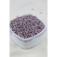 5 mm Grimsi Mürdüm Inci Boncuk 30 gr (Kolye, Bileklik, Küpe ve Takı Yapımı)