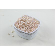 6 mm Krem Tonları Inci Boncuk 30 gr (Kolye, Bileklik, Küpe ve Takı Yapımı)
