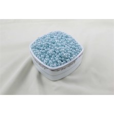 6 mm Açık Turkuaz Inci Boncuk 30 gr (Kolye, Bileklik, Küpe ve Takı Yapımı)