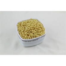 6 mm Sarı Inci Boncuk 30 gr (Kolye, Bileklik, Küpe ve Takı Yapımı)