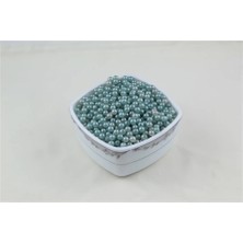 6 mm 2 Renk Soluk Koyu Turkuaz Inci Boncuk 30 gr (Kolye, Bileklik, Küpe ve Takı Yapımı)