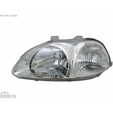 Tyc Honda Civic 1995-1999 Ön Far Elektrikli Sedan ve Hatchback Sol (Oem No: 33151S04B04)